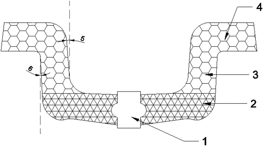 Charge self-adapted dissipation basin-type insulator