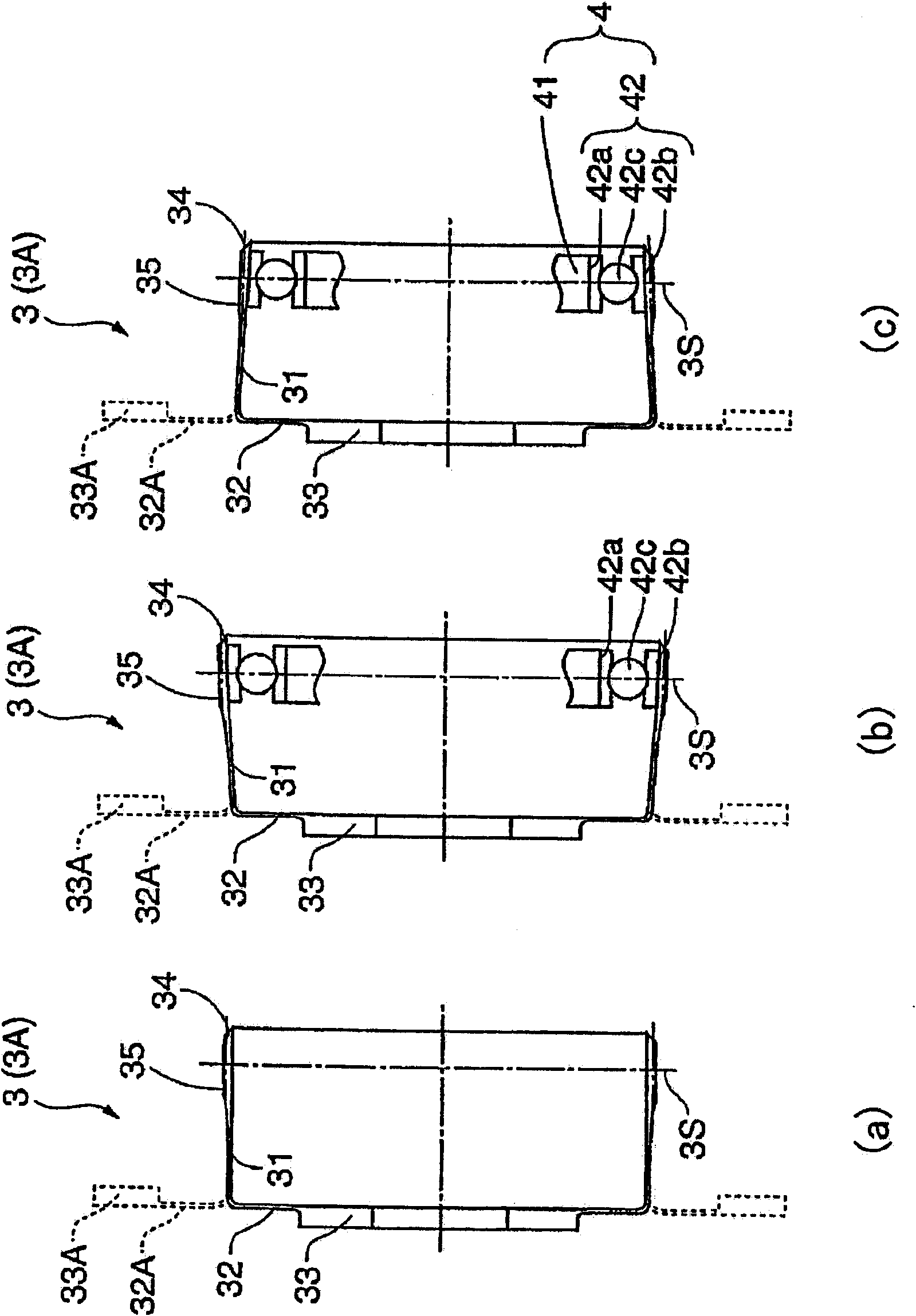 Wave gear device