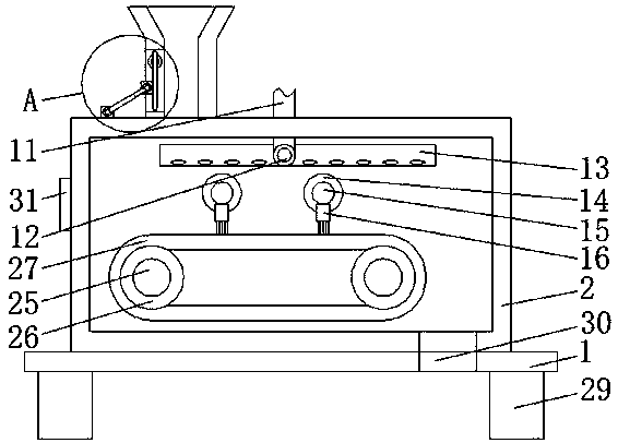 Fermented soya bean steaming device having function of controlling capacity