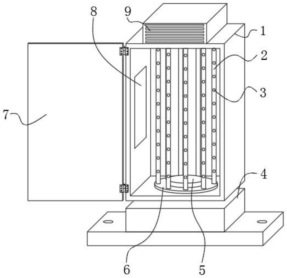 Frequency converter all-in-one machine and working method thereof