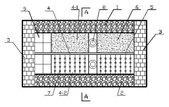 Permeable reactive barrier for groundwater pollution remediation and treatment method of permeable reactive barrier