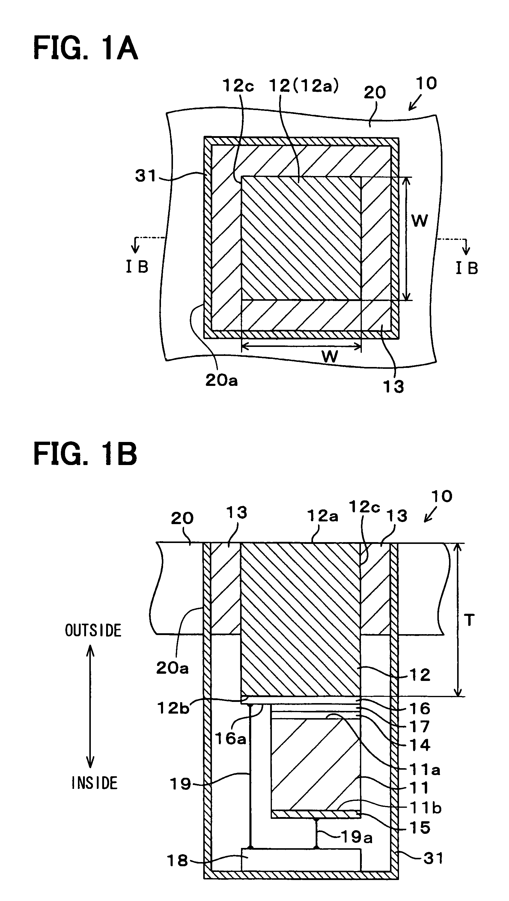Ultrasonic sensor having acoustic matching member with conductive layer formed on and extending only along acoustic matching member connecting surface