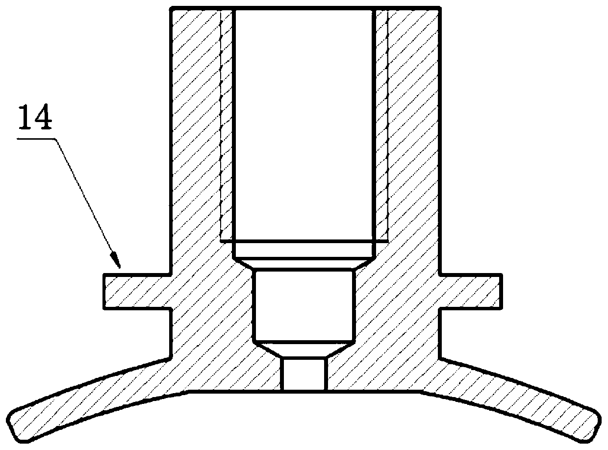 Inflatable and deflated double-layer sealing structure and gas spring