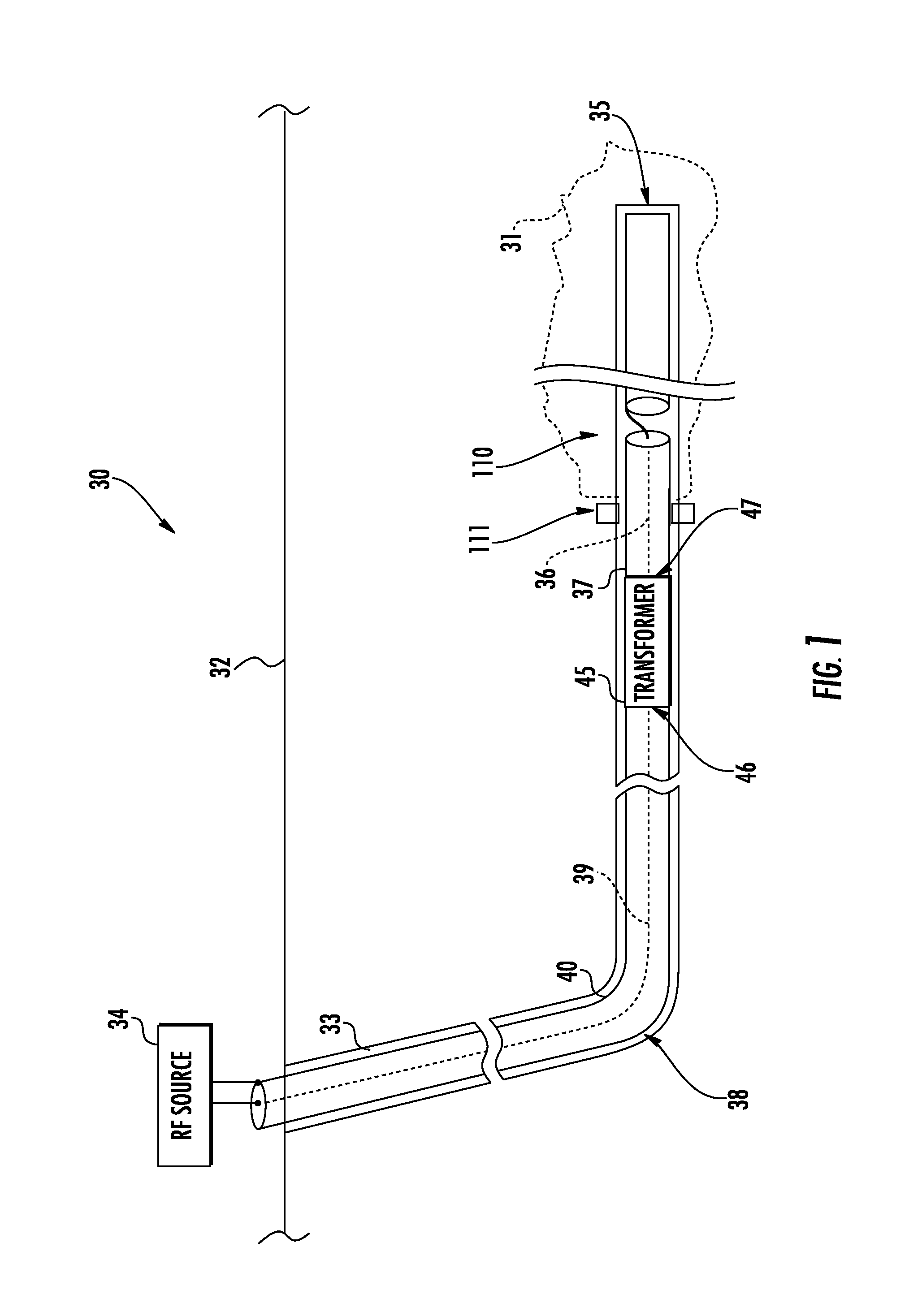 System for heating a hydrocarbon resource in a subterranean formation including a transformer and related methods