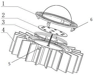 Efficient heat radiation illumination module