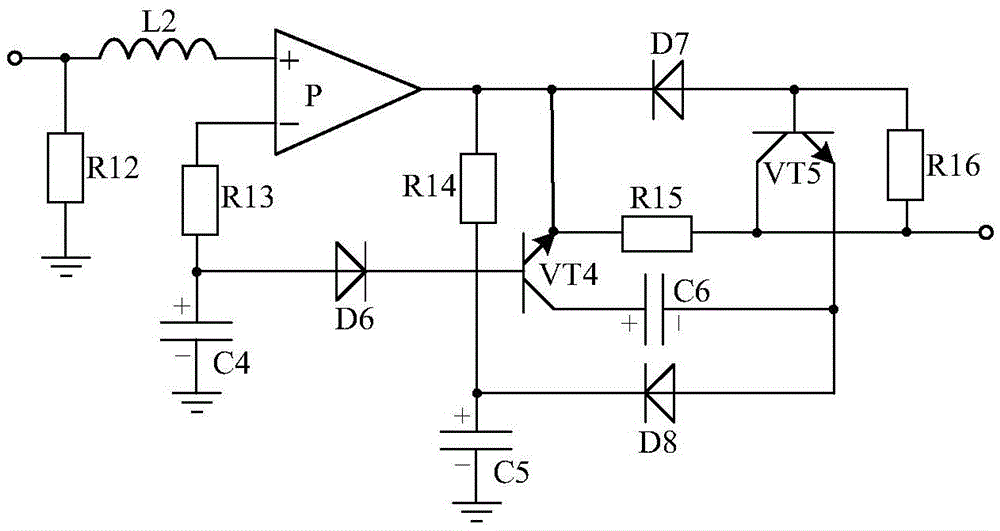 Automatic control system used for humidifier and based on self-shaping voltage stabilization type signal filtering circuit