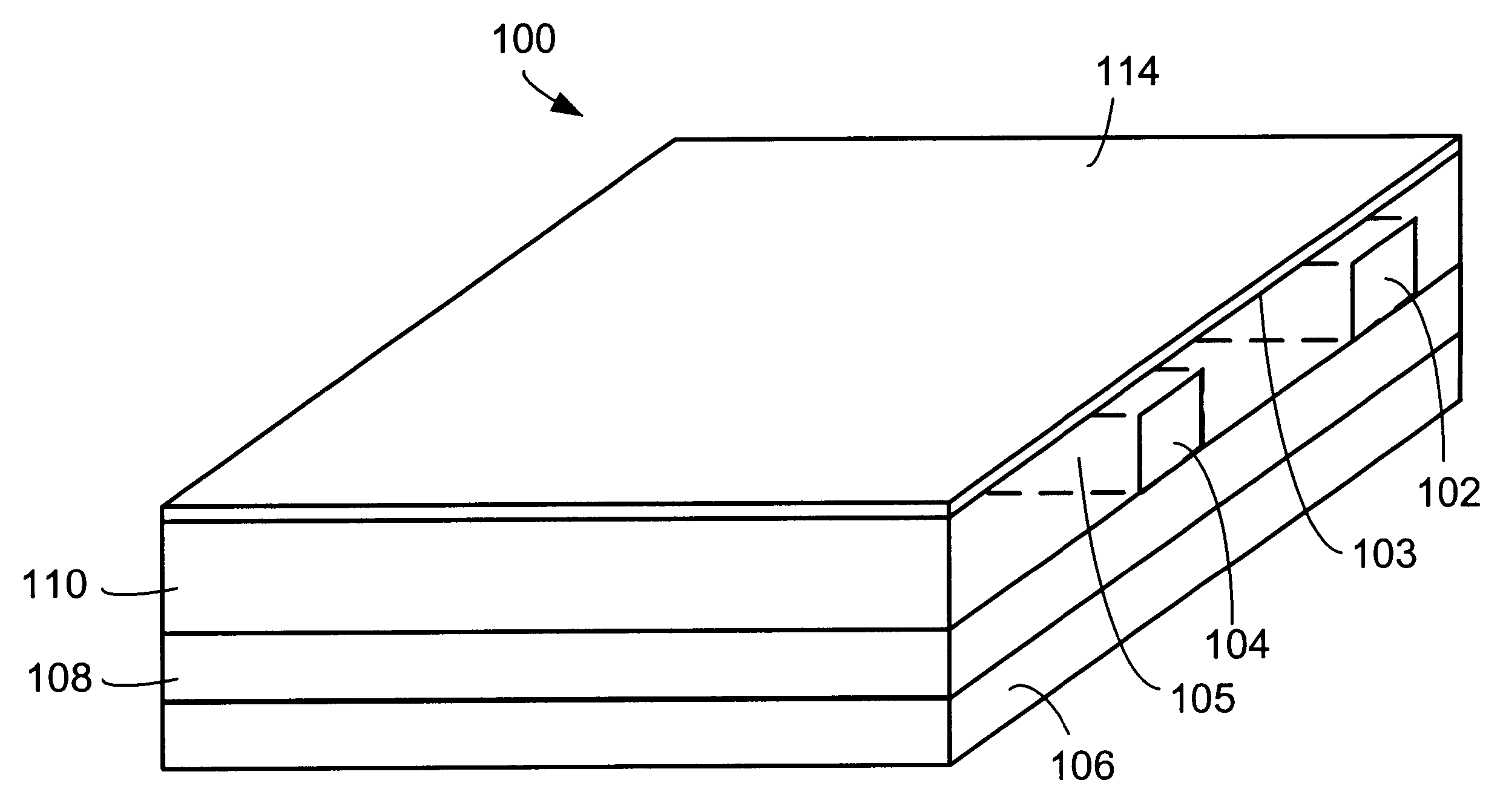 Method of precision fabrication by light exposure and structure of tunable waveguide bragg grating