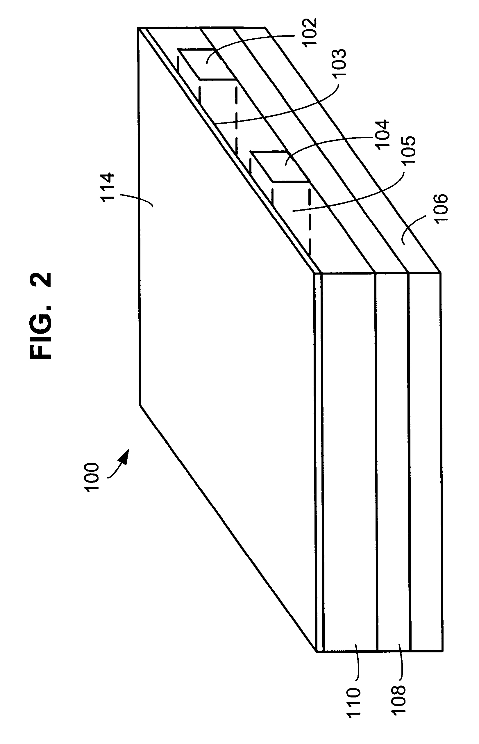 Method of precision fabrication by light exposure and structure of tunable waveguide bragg grating