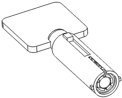 Multifunctional anti-theft lock cylinder and key