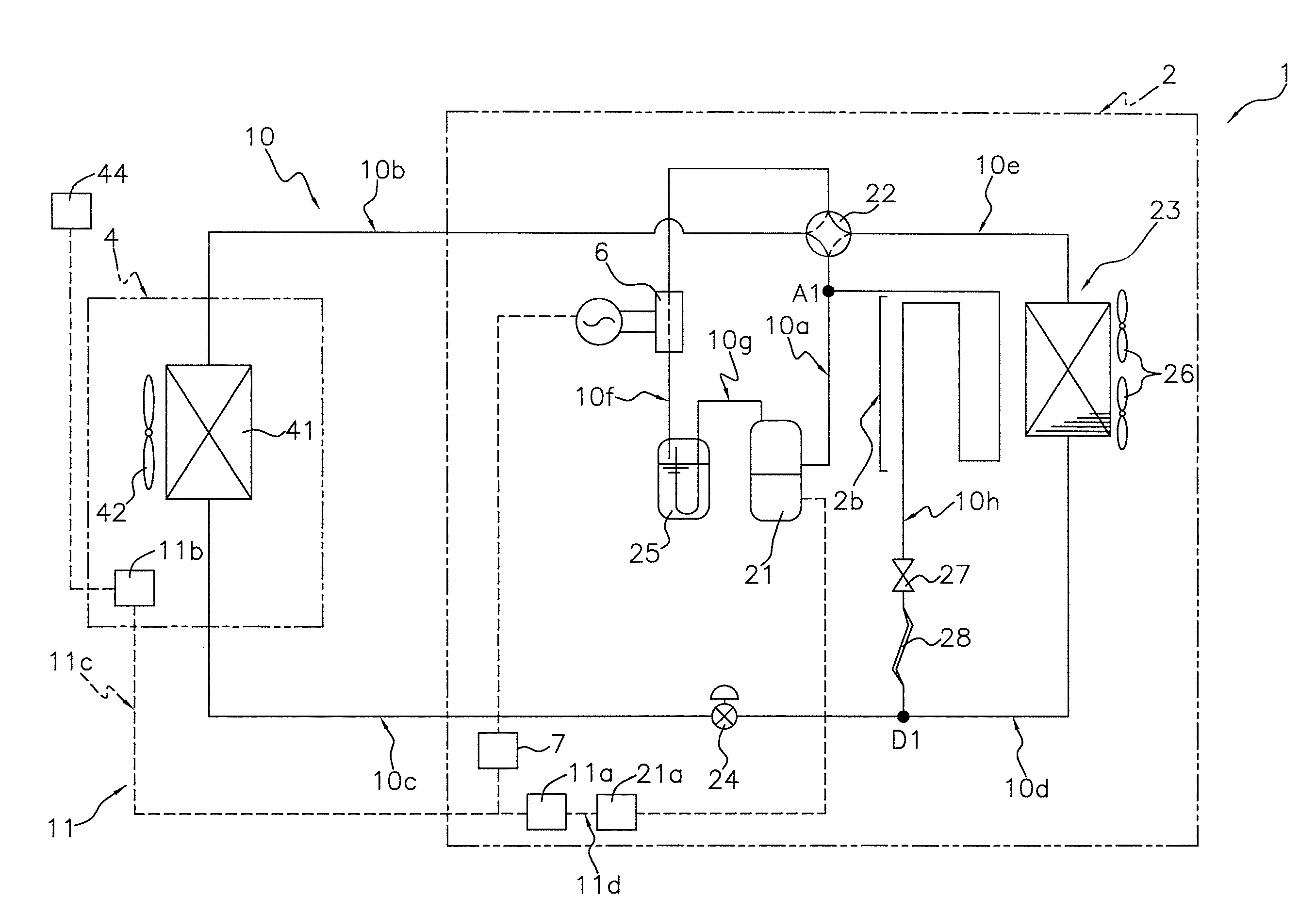 Air conditioning apparatus and method of controlling the air conditioning apparatus