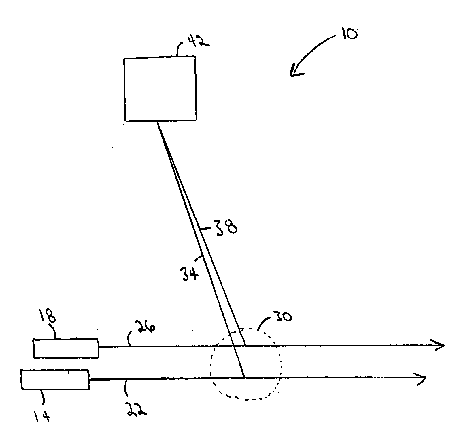 Method and apparatus for measuring particle motion optically