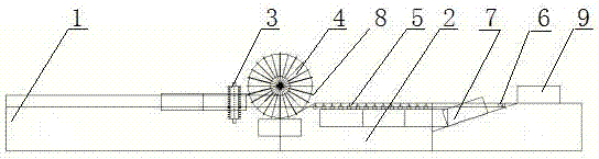 The device and its application of using sewage to pretreat straw bales before fermentation