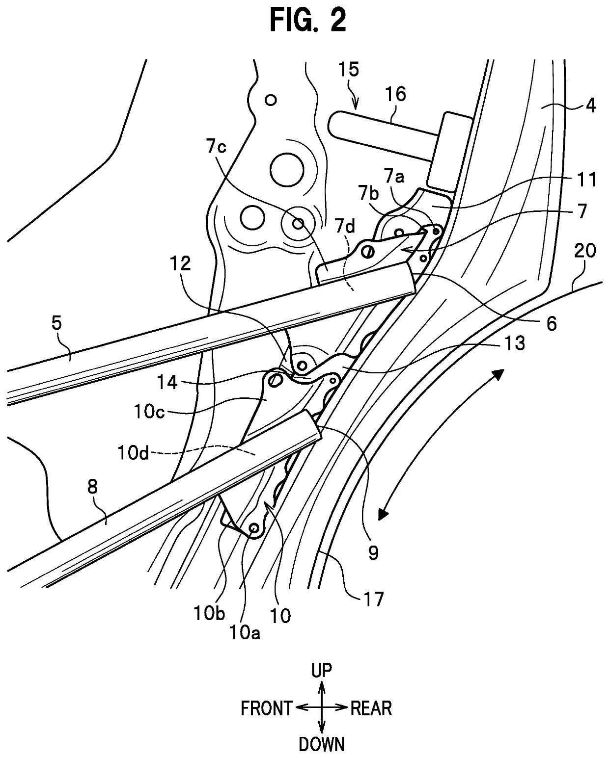 Door structure