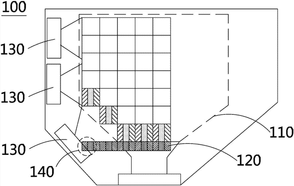 Non-rectangular display panel and display device comprising same