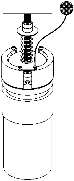 Underwater injection type sediment in situ culture device