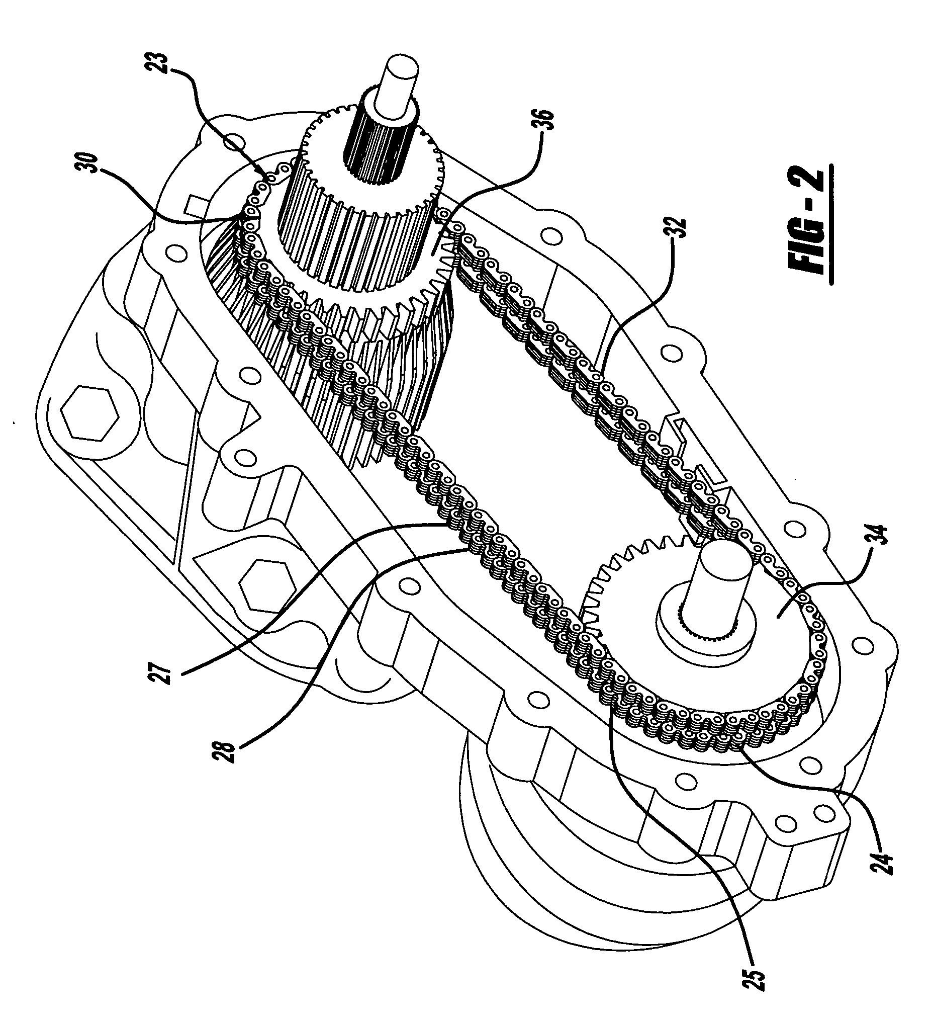 Phasing of chains, sprockets, and gears to provide enhanced noise vibration and harshness reduction
