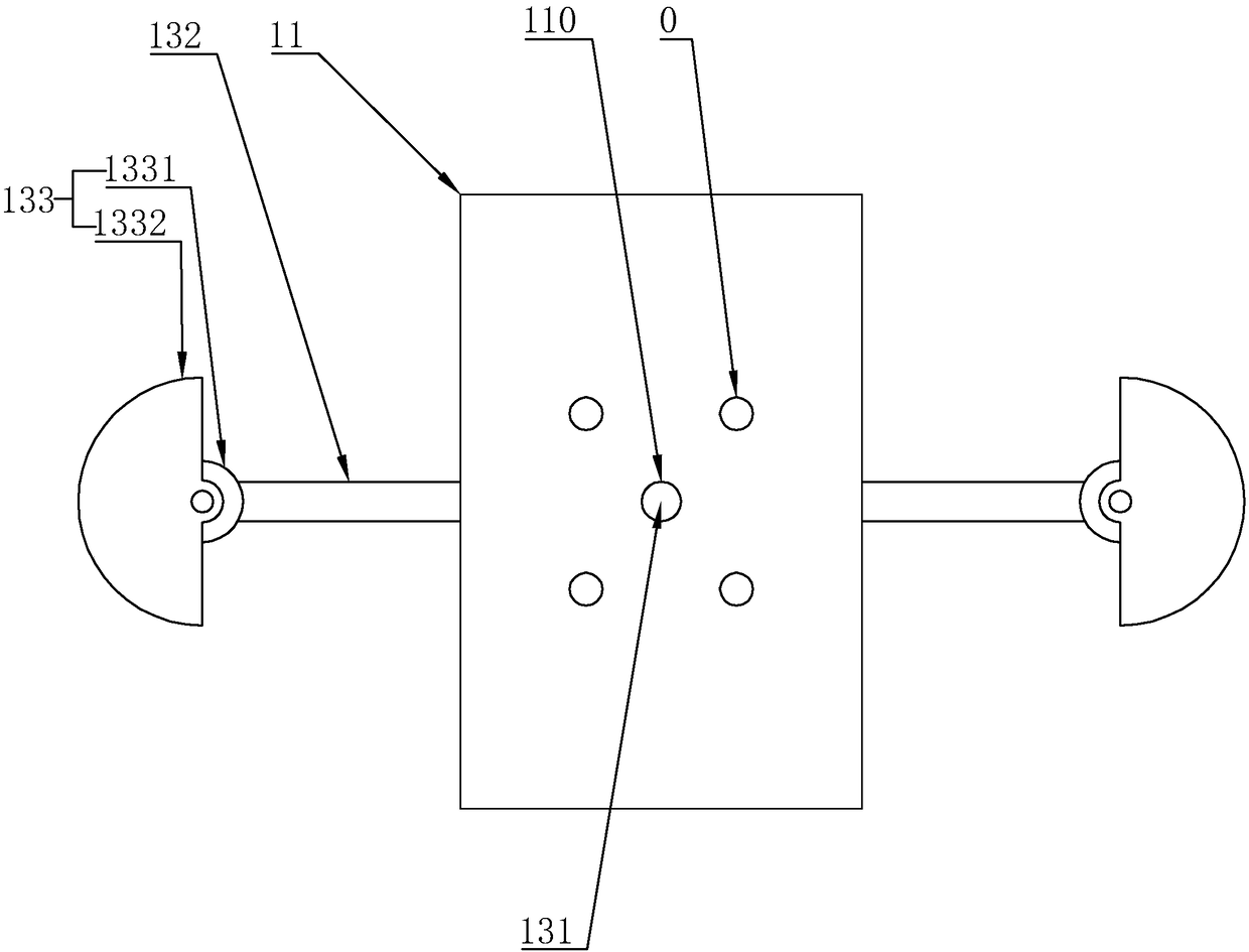 Conveying device used for industrial robot to screen products