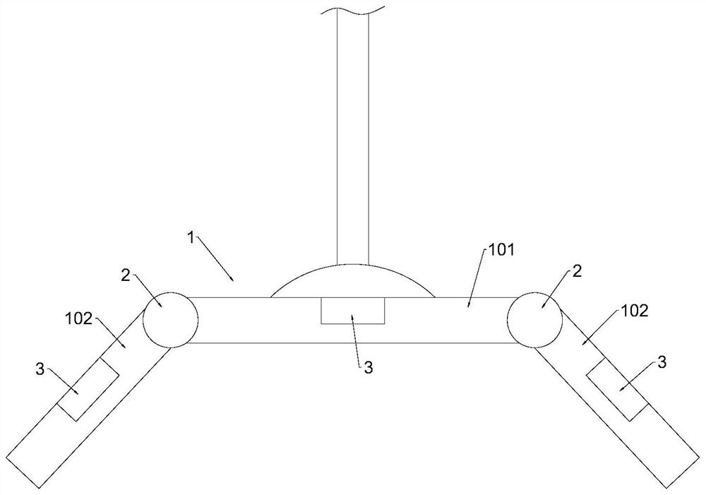 Saddle type microwave irradiator