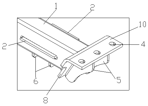 A suspension structure for heavy equipment