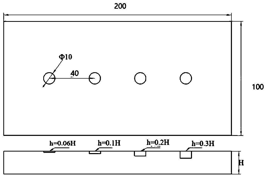 Manufacturing method of corrosion reference block and method for determining corrosion damage by using block