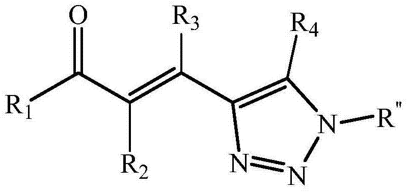 Ketene triazole compound and synthesis method thereof