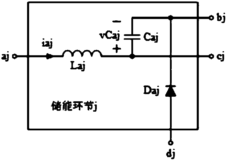 LED array interface circuit with energy storage link