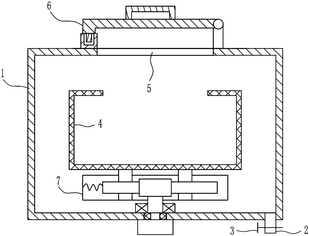 An electric heating tube pickling equipment