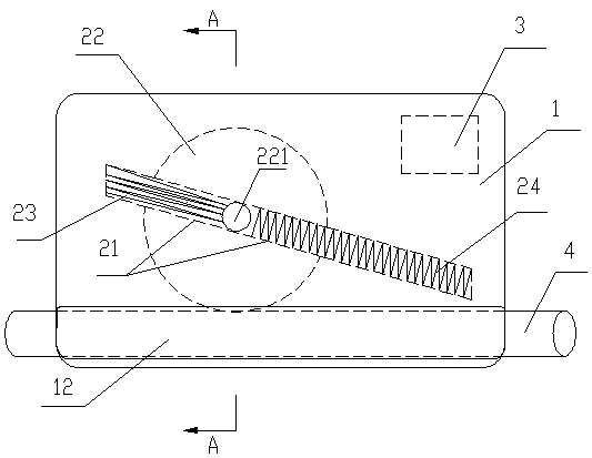 Implantable controllable blood vessel locking device