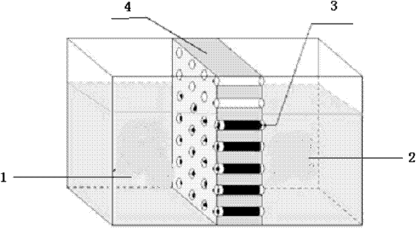 Method for preparing silver nanowire array in ordered porous alumina template