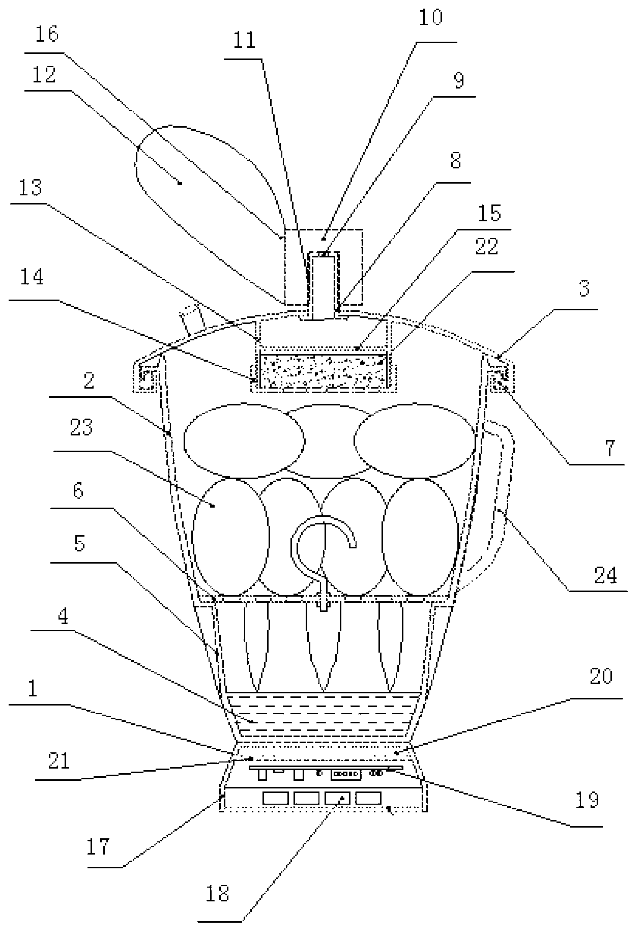 High-pressure delicious egg boiler