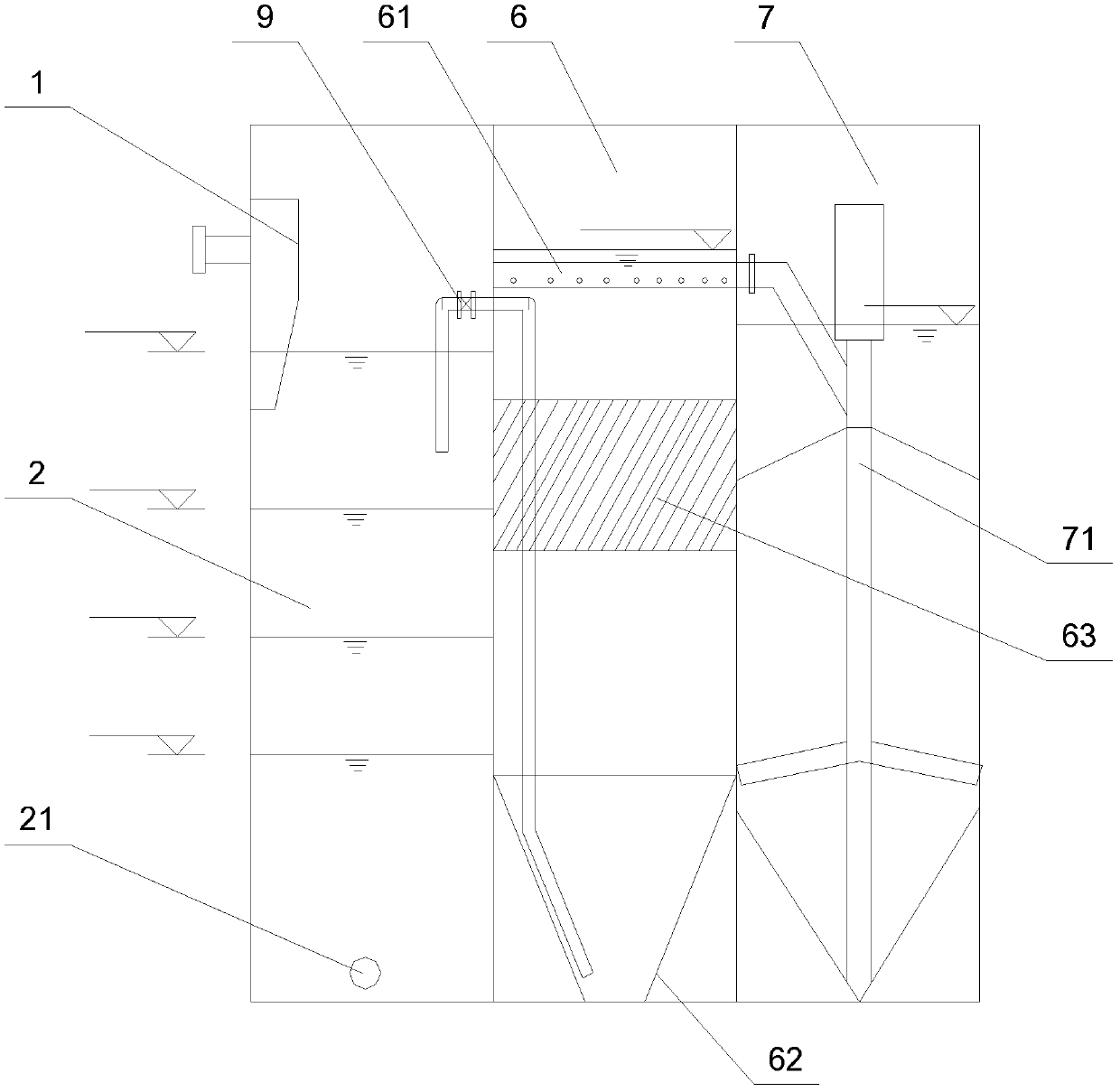 Integrated recycled water treatment device