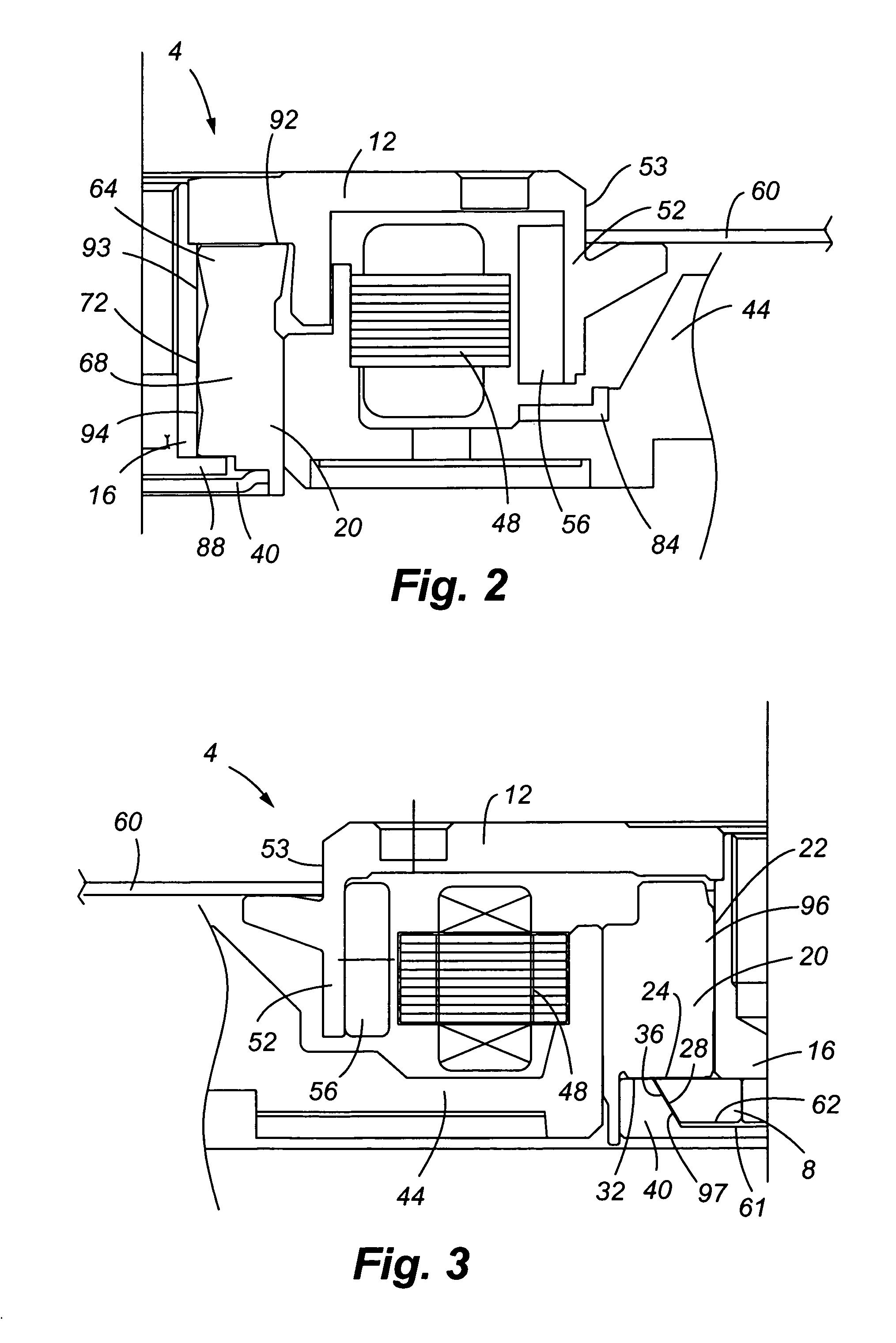 Shaped fluid dynamic bearing for a hard disk drive
