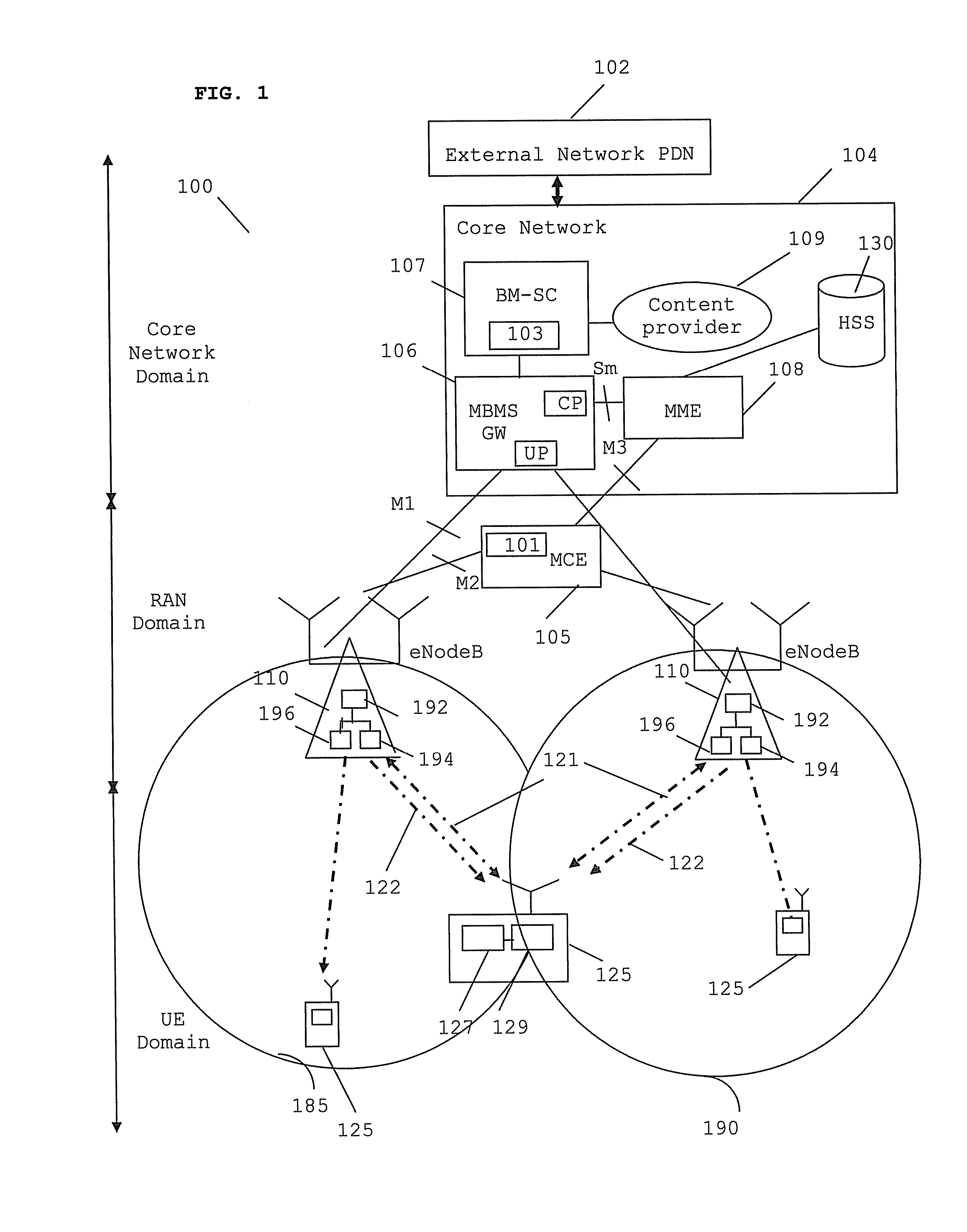 Communication units and methods for control channel change notification in broadcast communication system supporting carrier aggregation