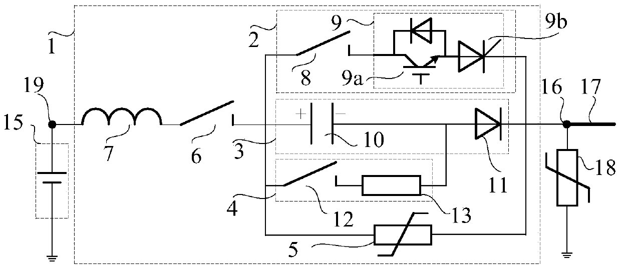 A Capacitor Charging Type DC Circuit Breaker and Its Application