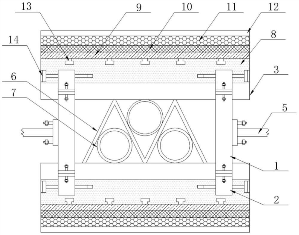 Environment-friendly and energy-saving workshop steel structure