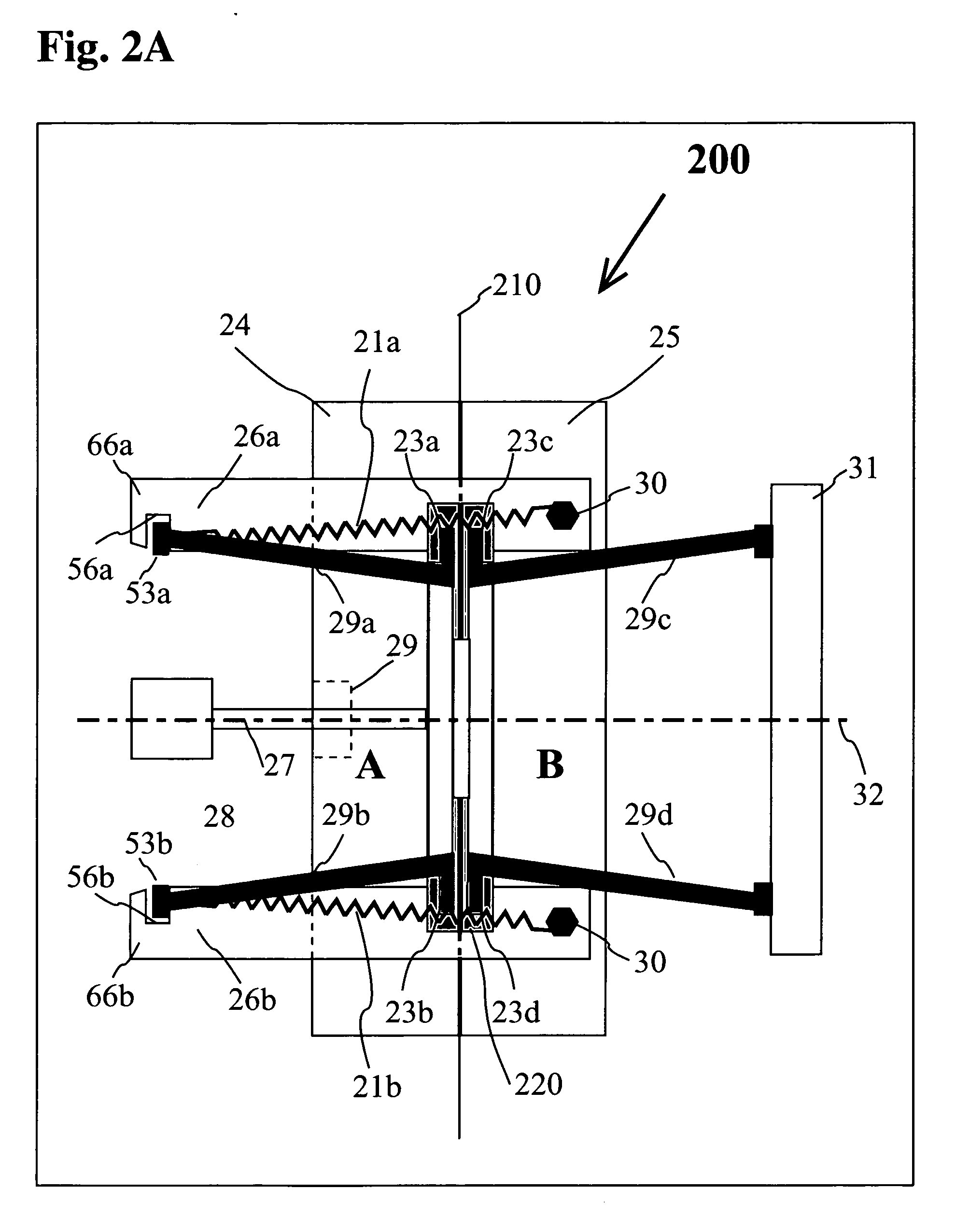 Polymeric injection mold with retractable bars for producing re-entrant molded surfaces