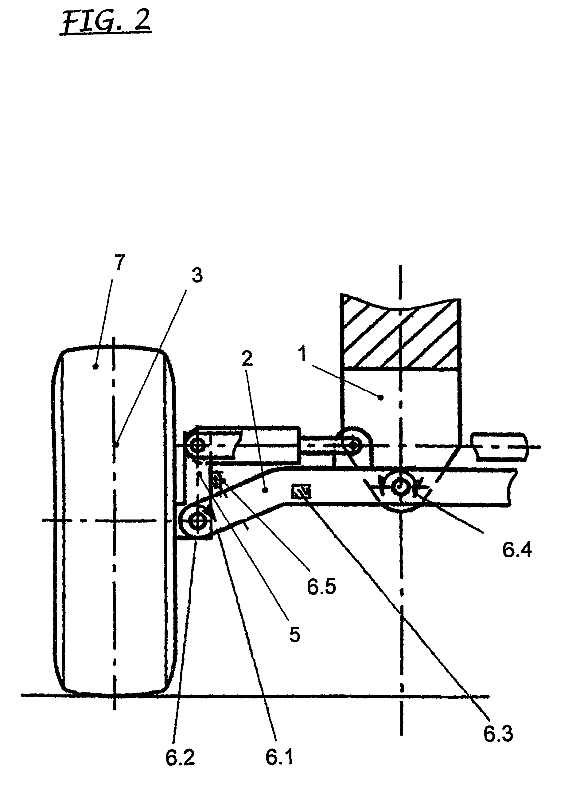 Method and device for wheel camber adjustment
