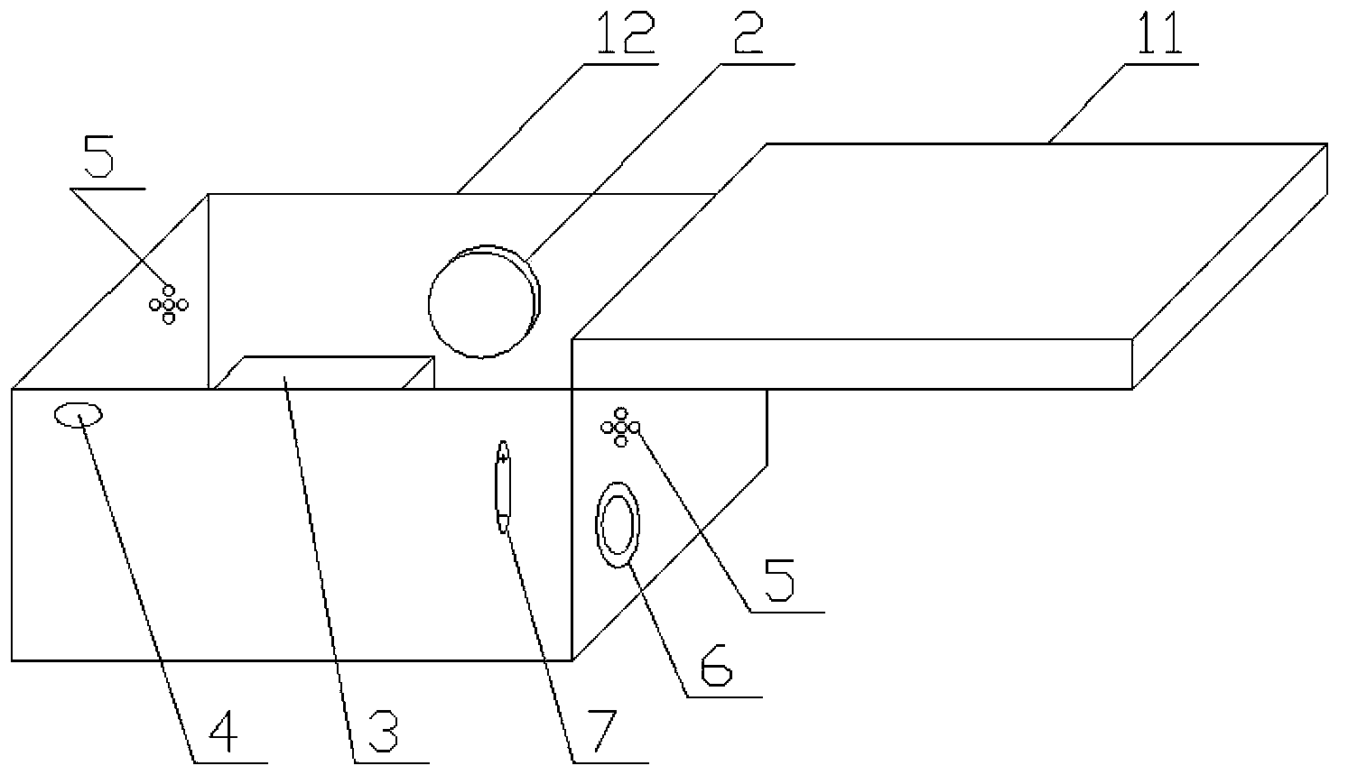 Projection device and method of using same