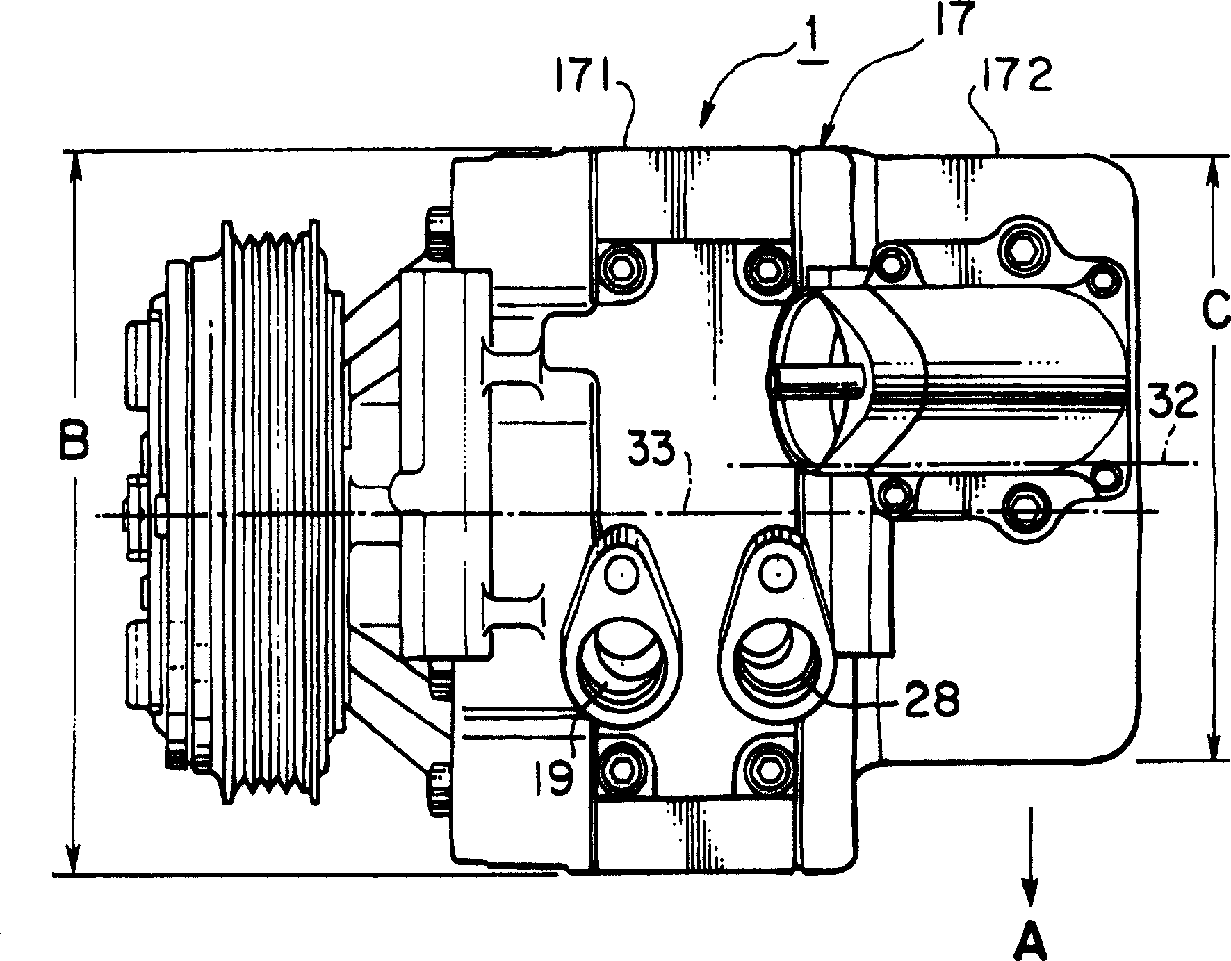 Mixed compressor