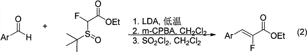 Synthesis method of alpha-fluoroacrylate