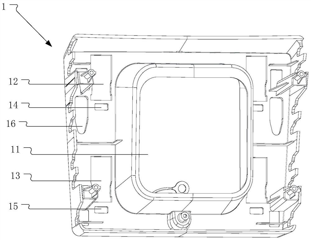 Charging port cover assembly and automobile