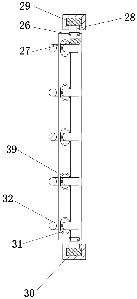 Fire-fighting crown block spraying device