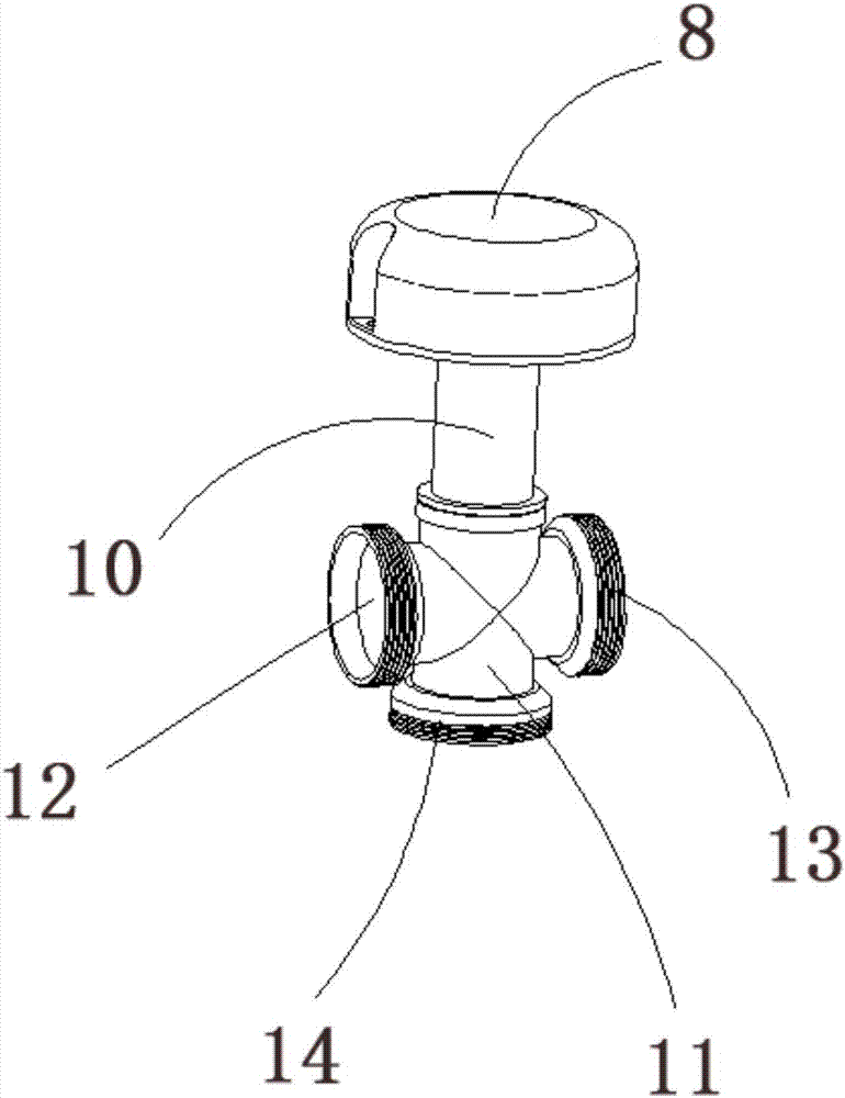 Device and method for stably adjusting water temperature