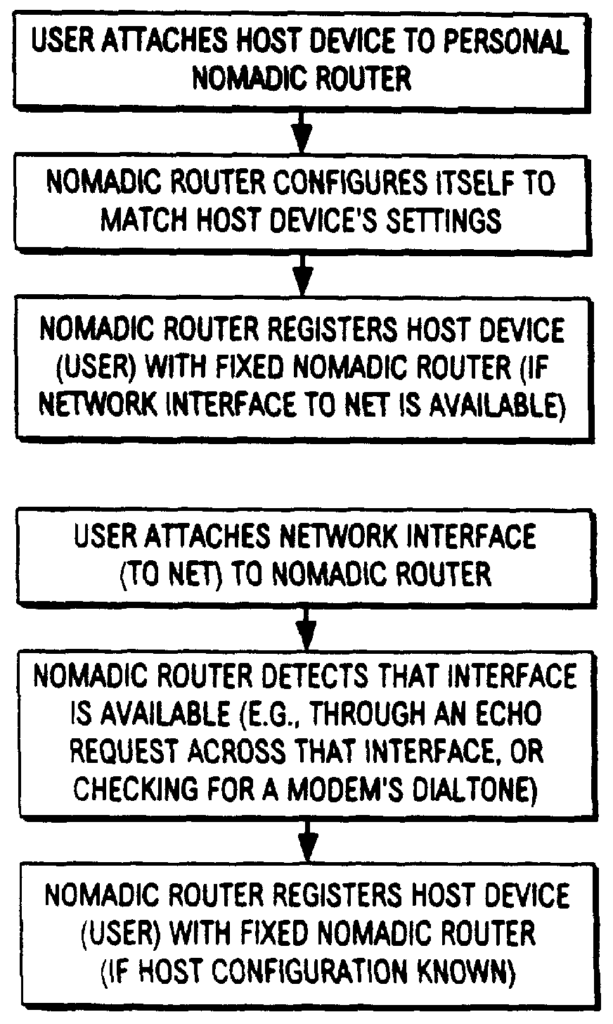 Nomadic translator or router
