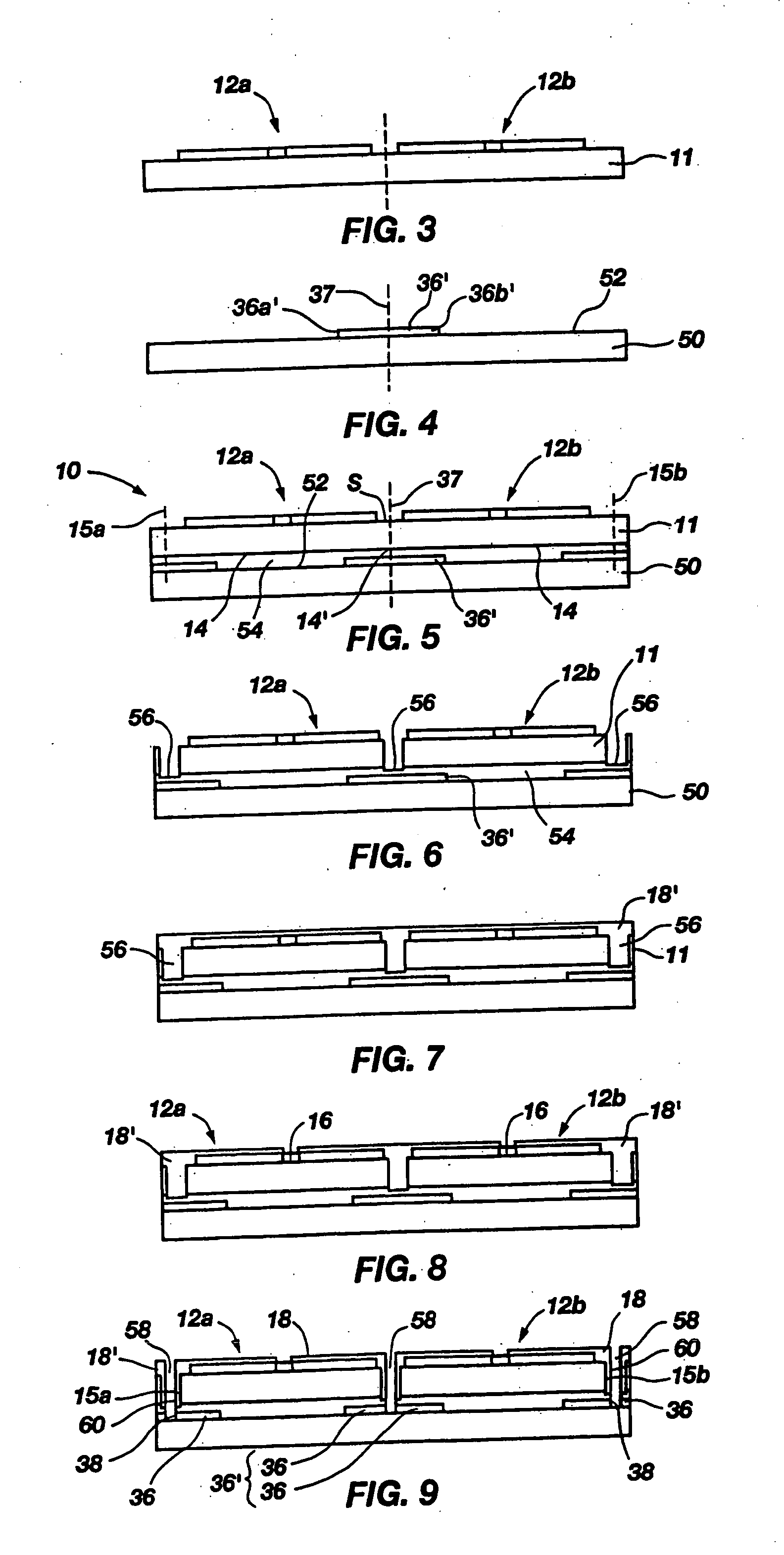 Castellated chip-scale packages and methods for fabricating the same