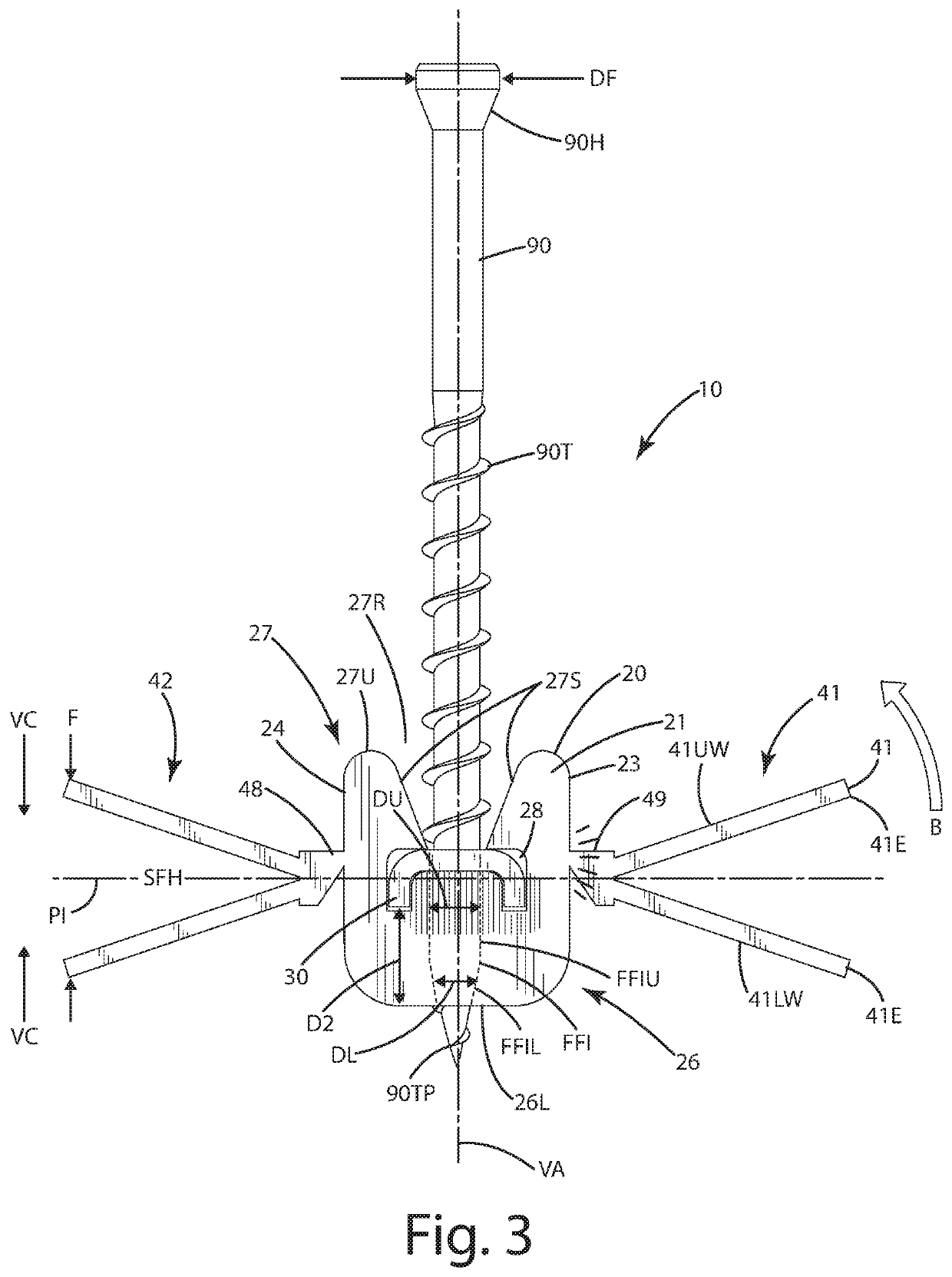 Hidden fastener unit and related method of use