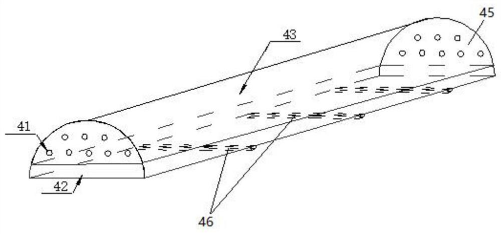 Separation device and separation method for gas, water and coal slag in coal mine gas extraction pipeline