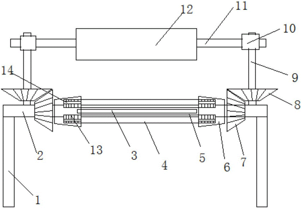 Automatic steel plate alignment winding and unwinding device