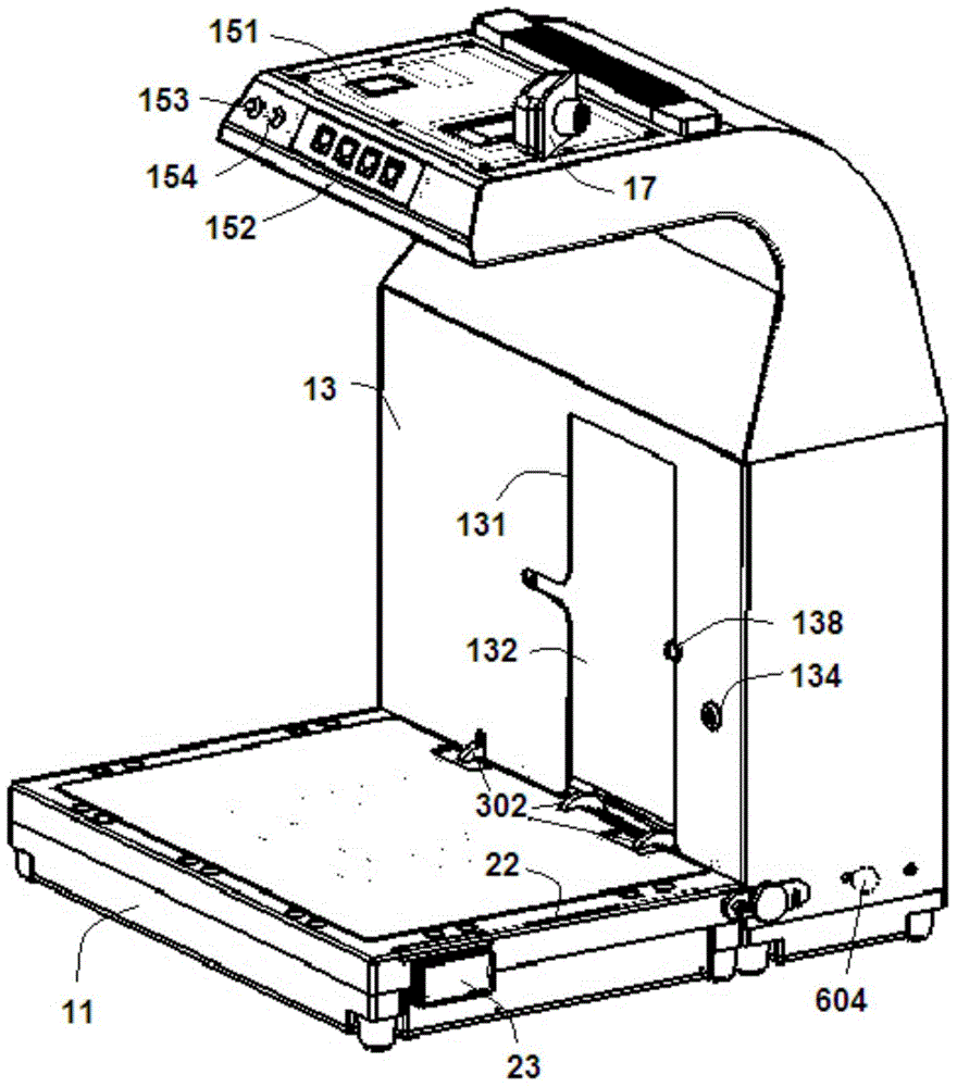 Stamping module for stamp control device