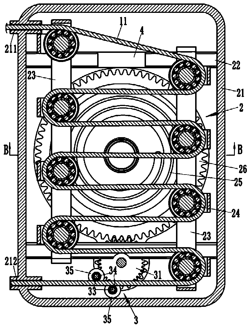 A wall-mounted charging pile with improved structure